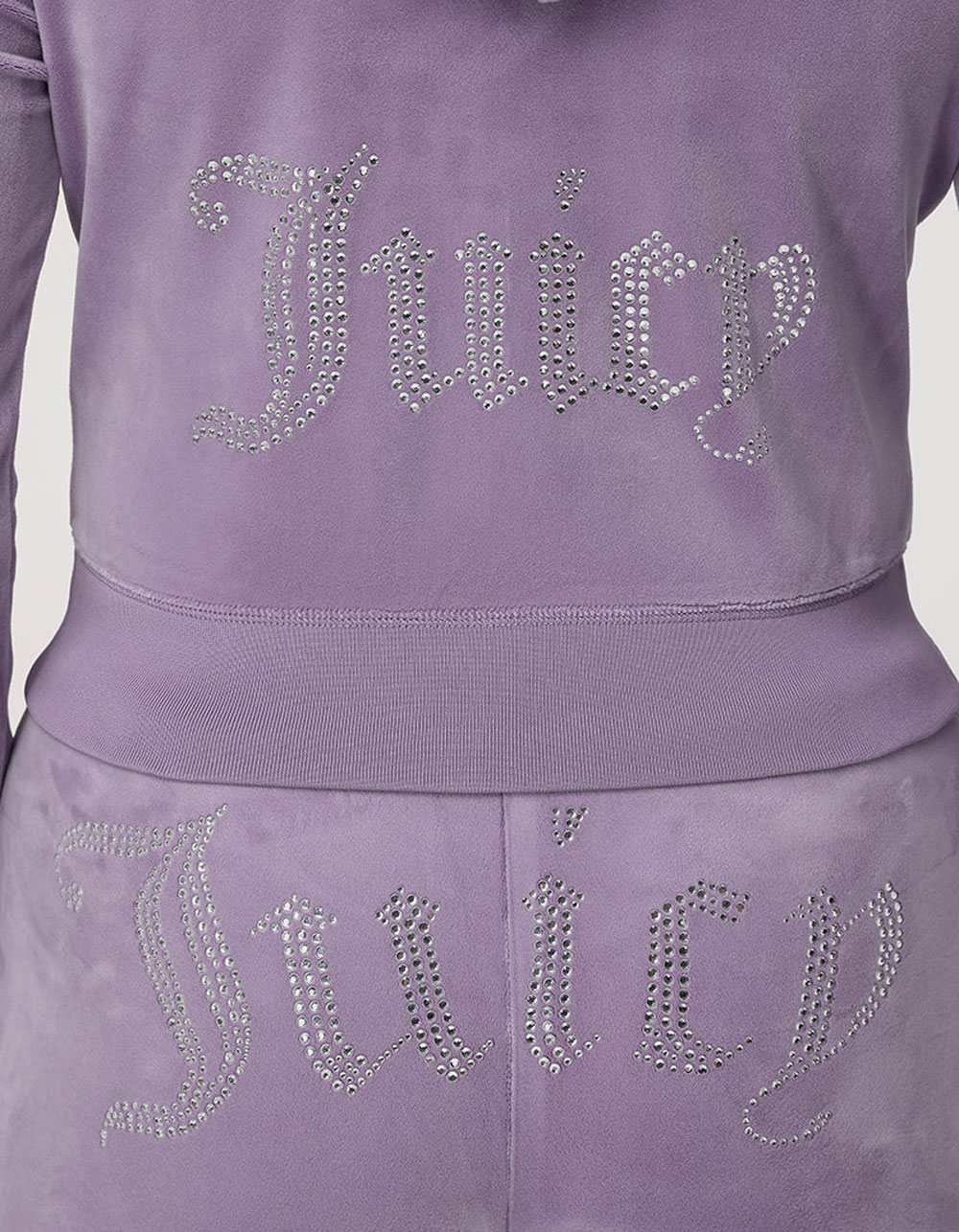 JUICY COUTURE OG Big Bling Womens Hoodie - LILAC