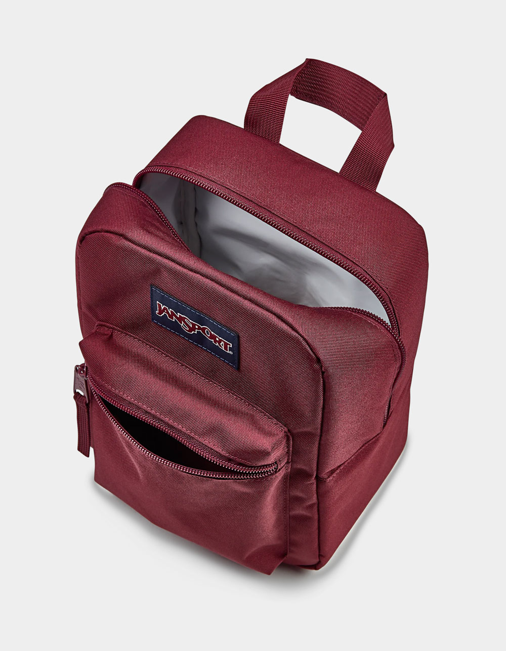 JANSPORT Big Break Lunch Bag - CHERRY LACQUER