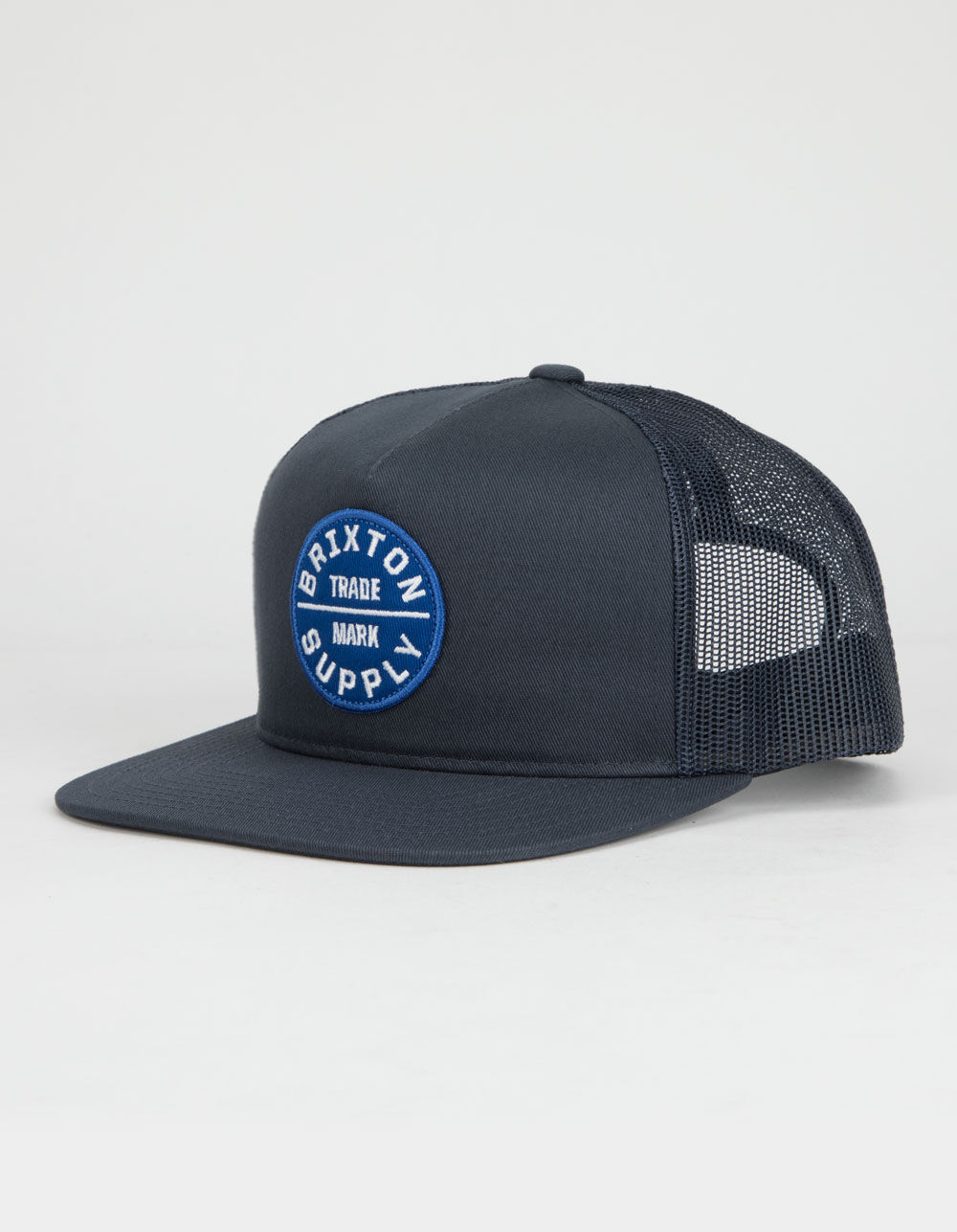 BRIXTON Oath III Navy Mens Trucker Hat 