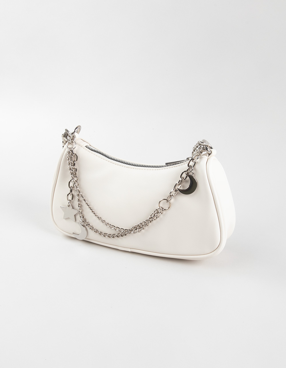 Celestial Chain Shoulder Bag - IVORY