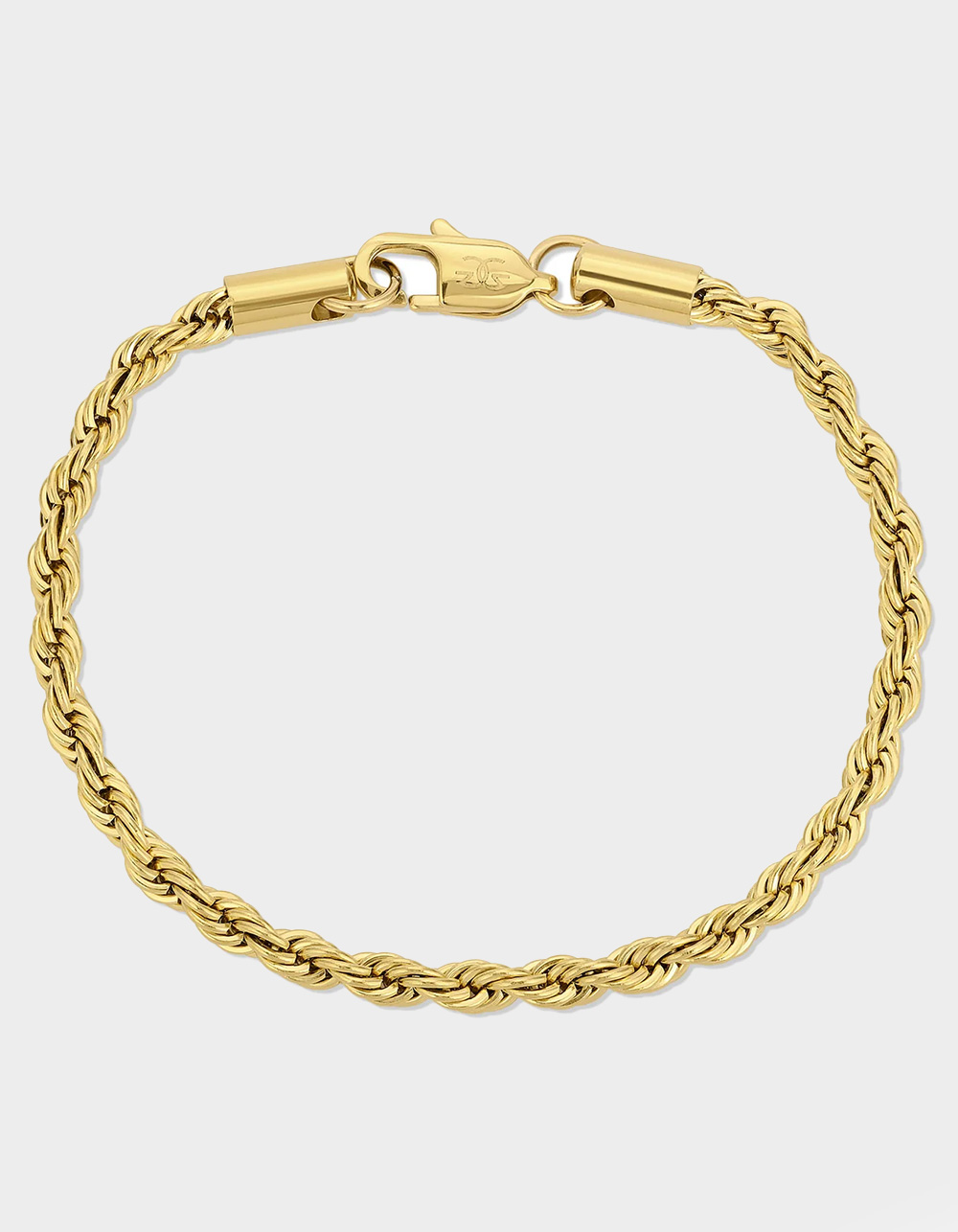 THE GOLD GODS 4mm Rope Bracelet - GOLD