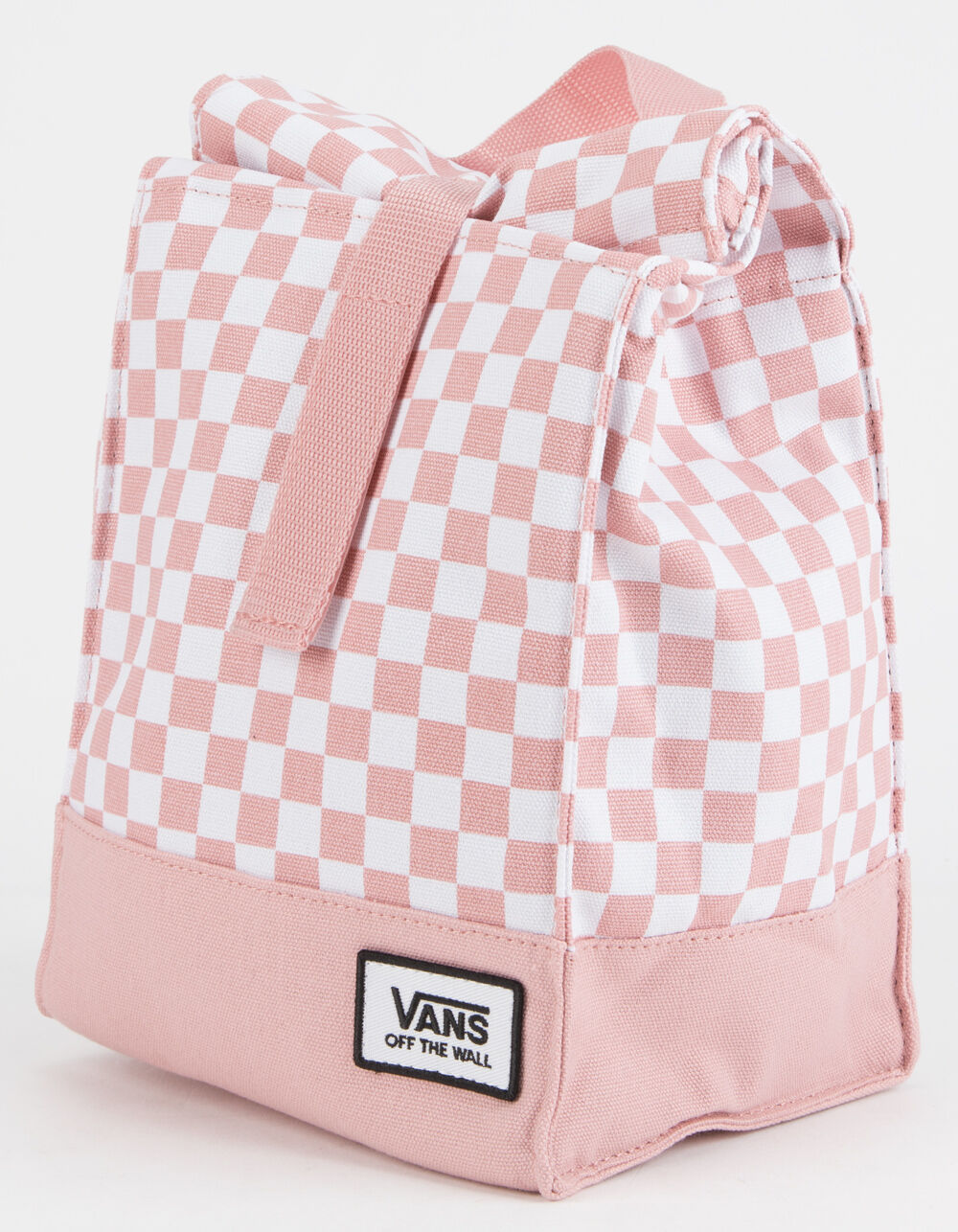 VANS Mow Pink Checkerboard Lunch Bag