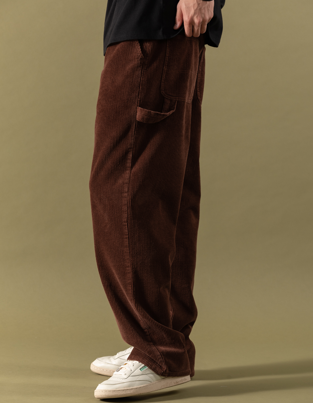RSQ Mens Utility Corduroy Pants CHOCOLATE Tillys