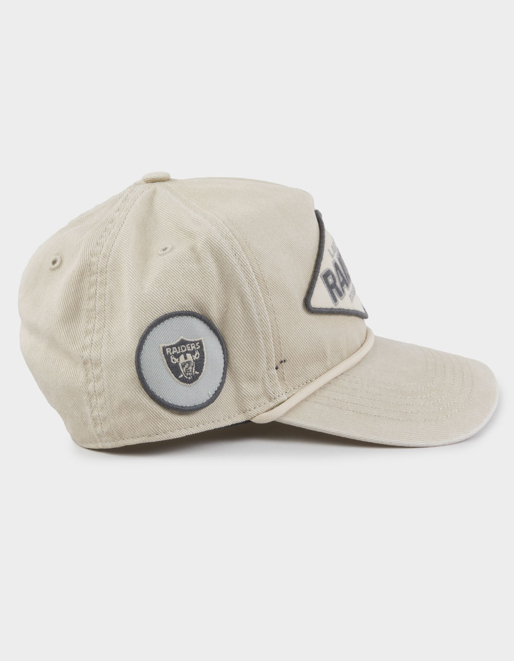 47 BRAND Las Vegas Raiders Cairn '47 Hitch Snapback Hat - NATURAL