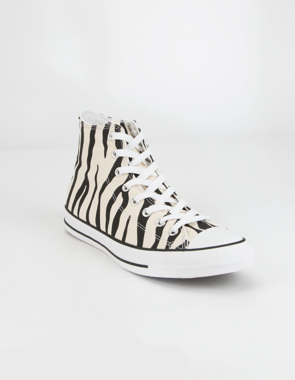 converse zebra high top