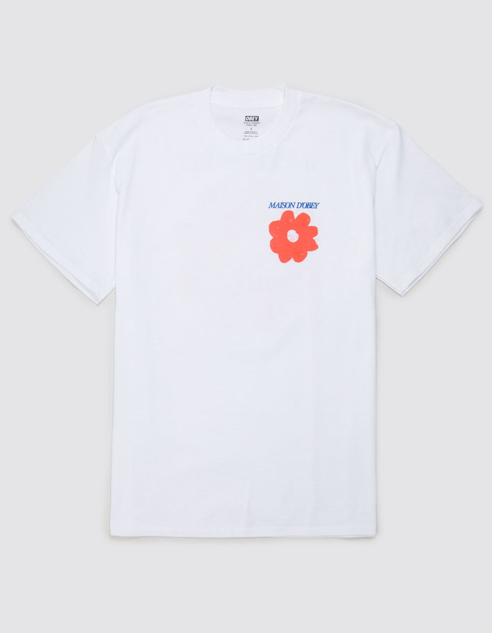 OBEY Maison Mens Tee - WHITE