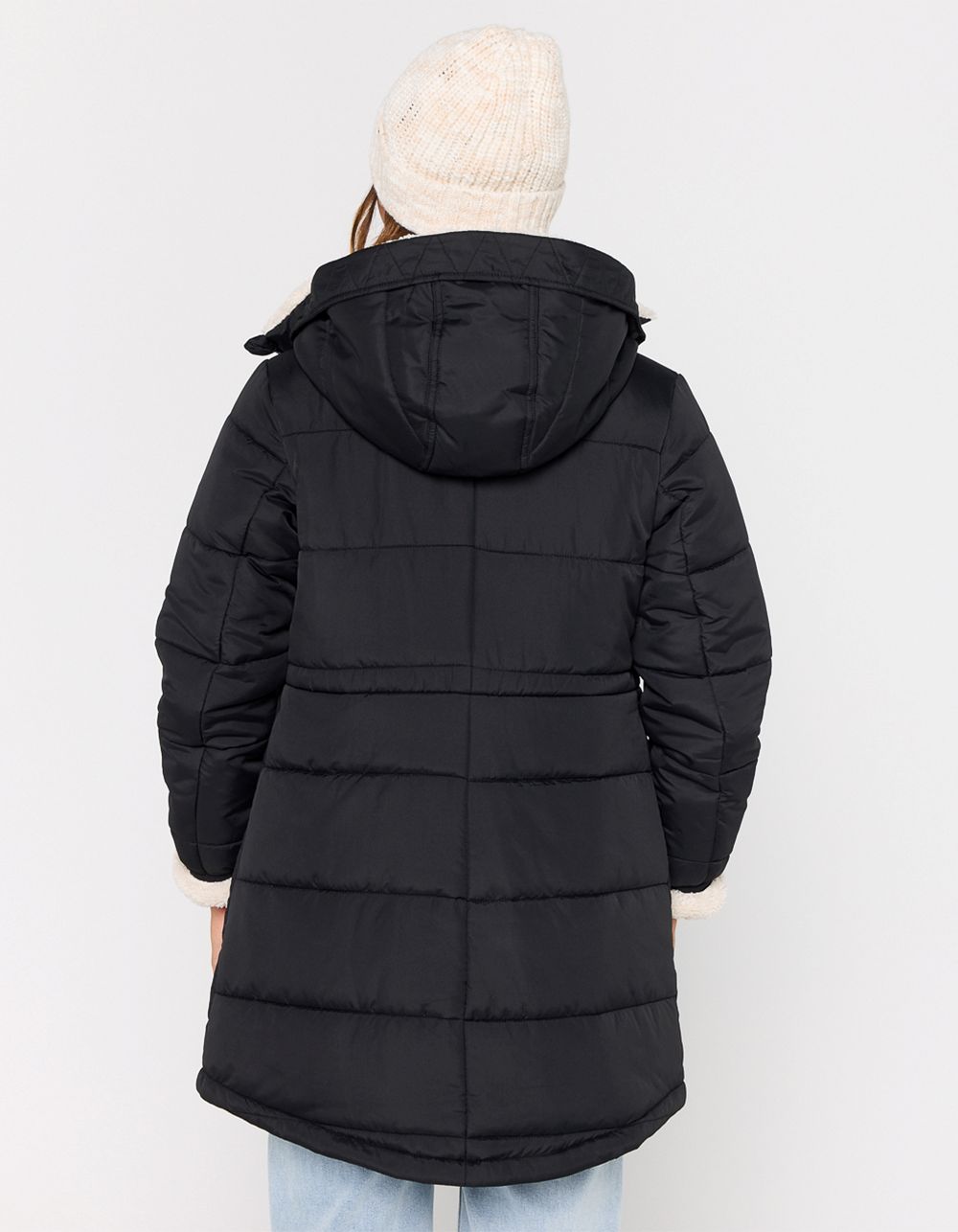 RIP CURL Anti-Series Anoeta Womens Long Jacket - WASHED BLACK