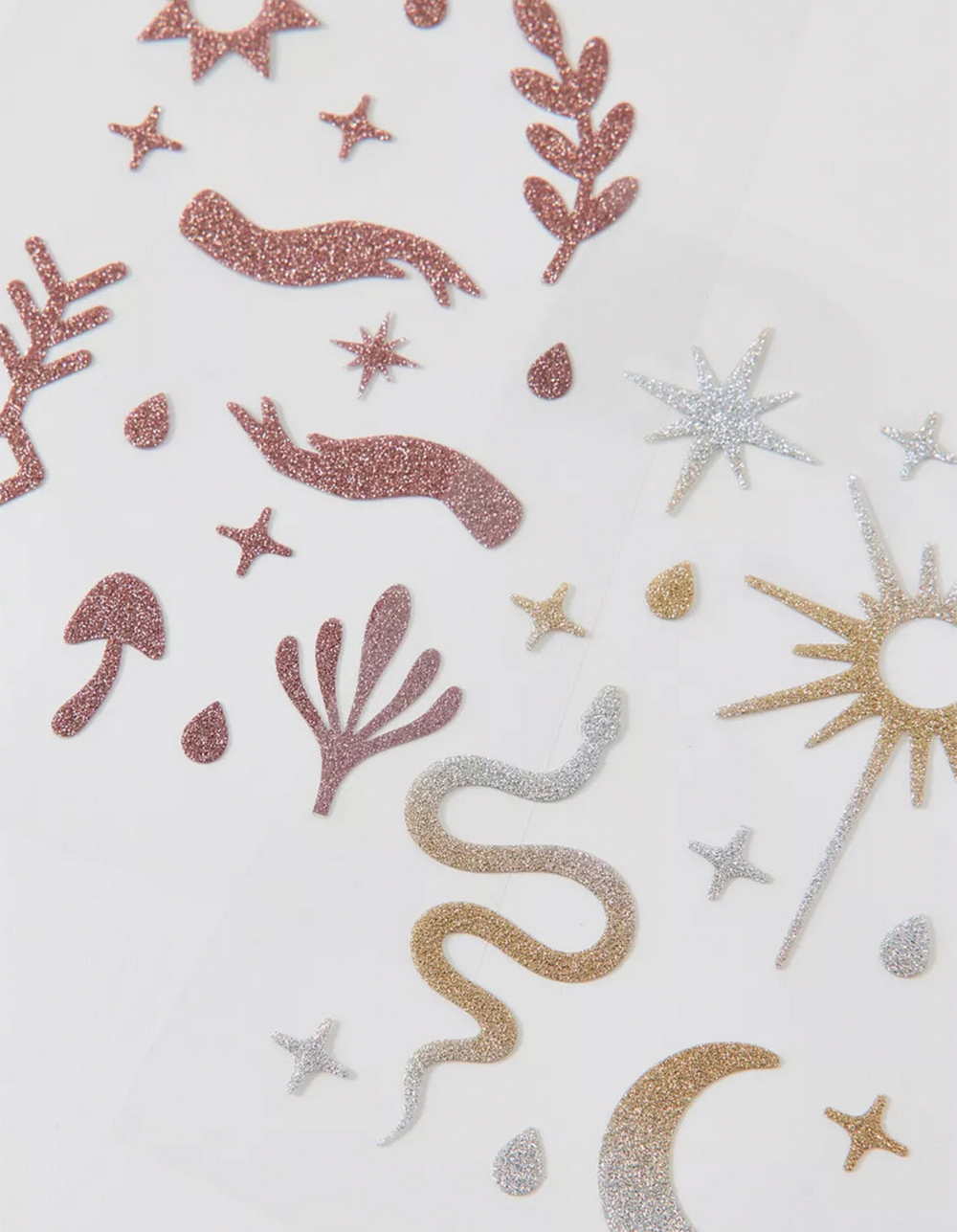 NEVER HAVE I EVER Wild Glow Sun Tan Stickers - MULTI