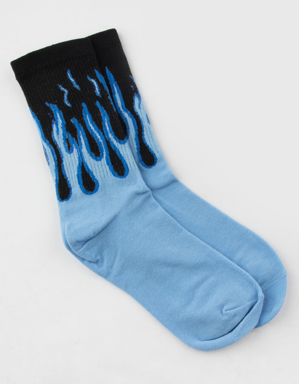 Blue Flame Womens Crew Socks BLUE Tillys