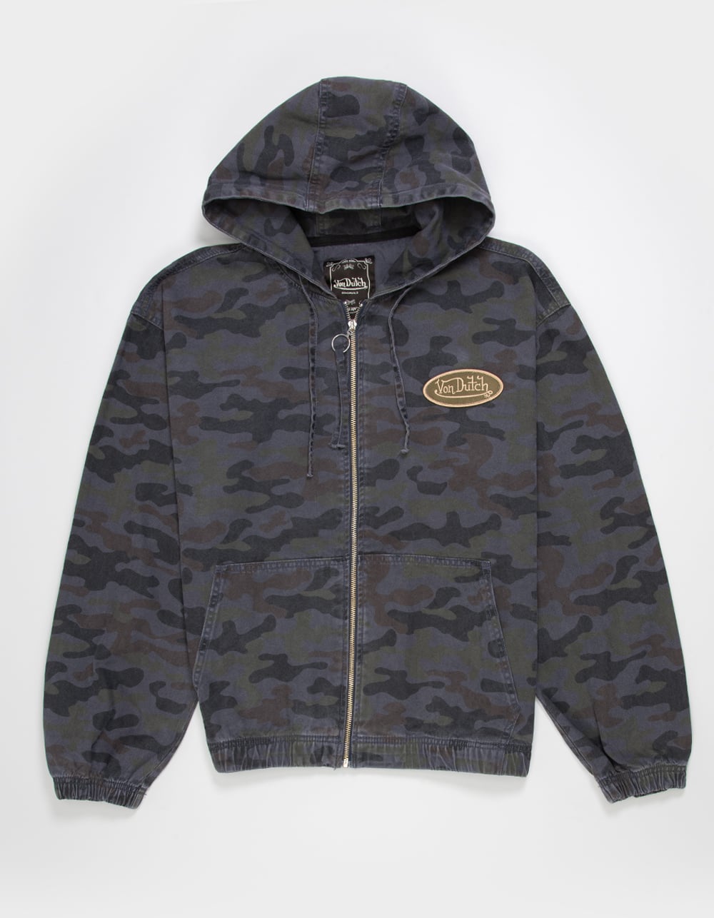 VON DUTCH Invaders Mens CAMO Jacket