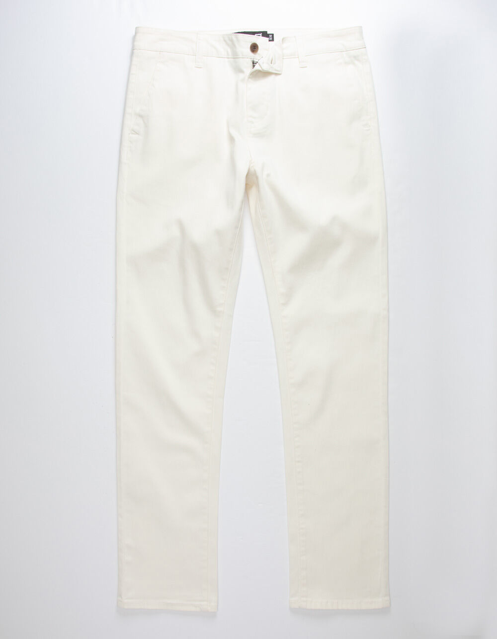 RSQ Mens Slim Off White Chinos image number 0
