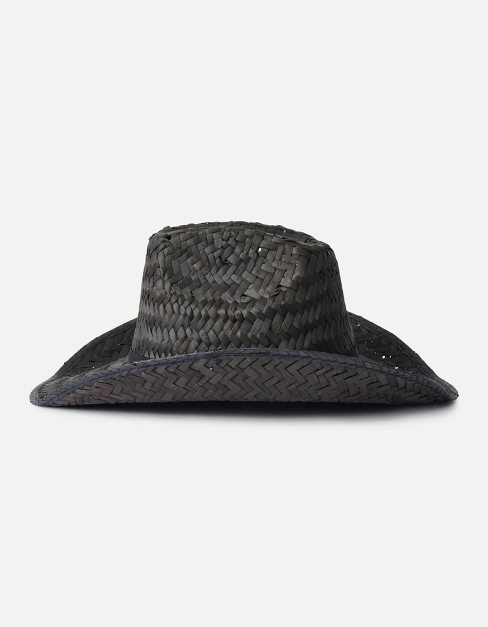 BRIXTON Houston Straw Cowboy Hat BLACK Tillys