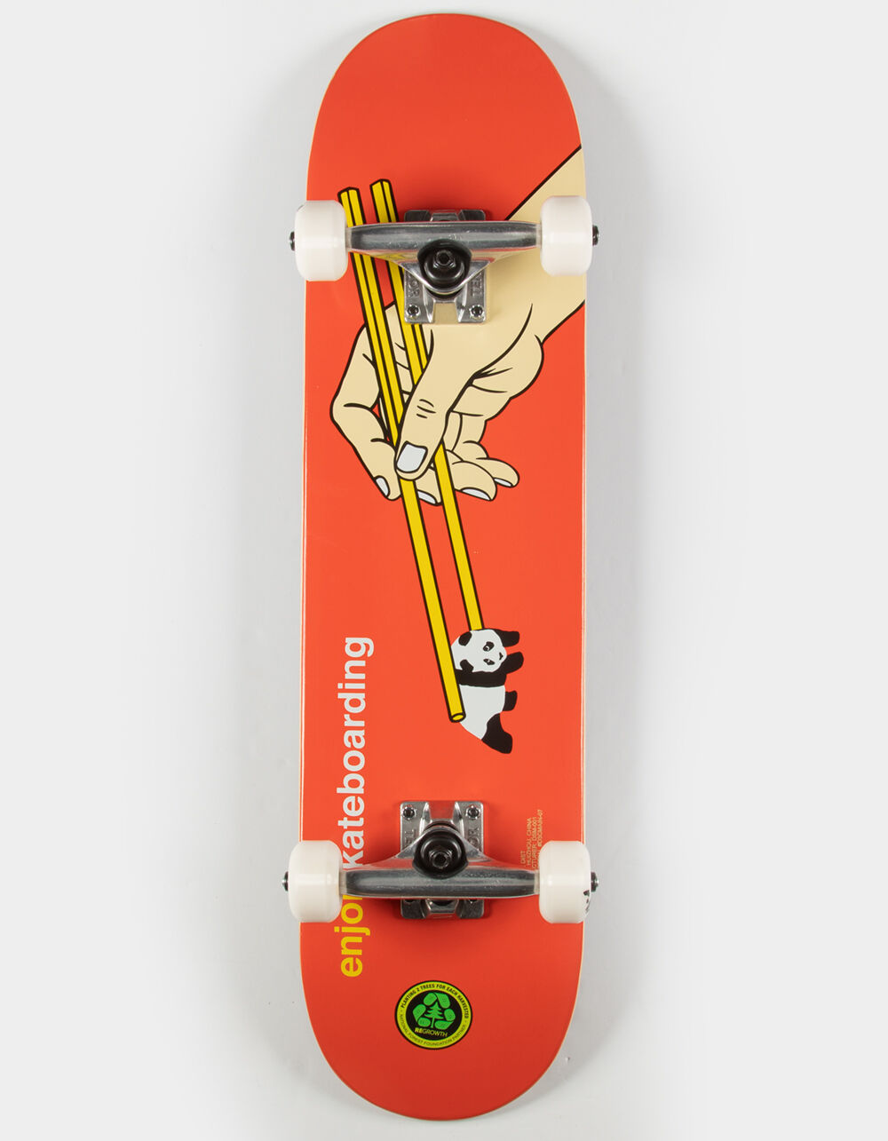 Niet verwacht parlement atmosfeer ENJOI Chop Stick 7.375" Youth Complete Skateboard - RED | Tillys