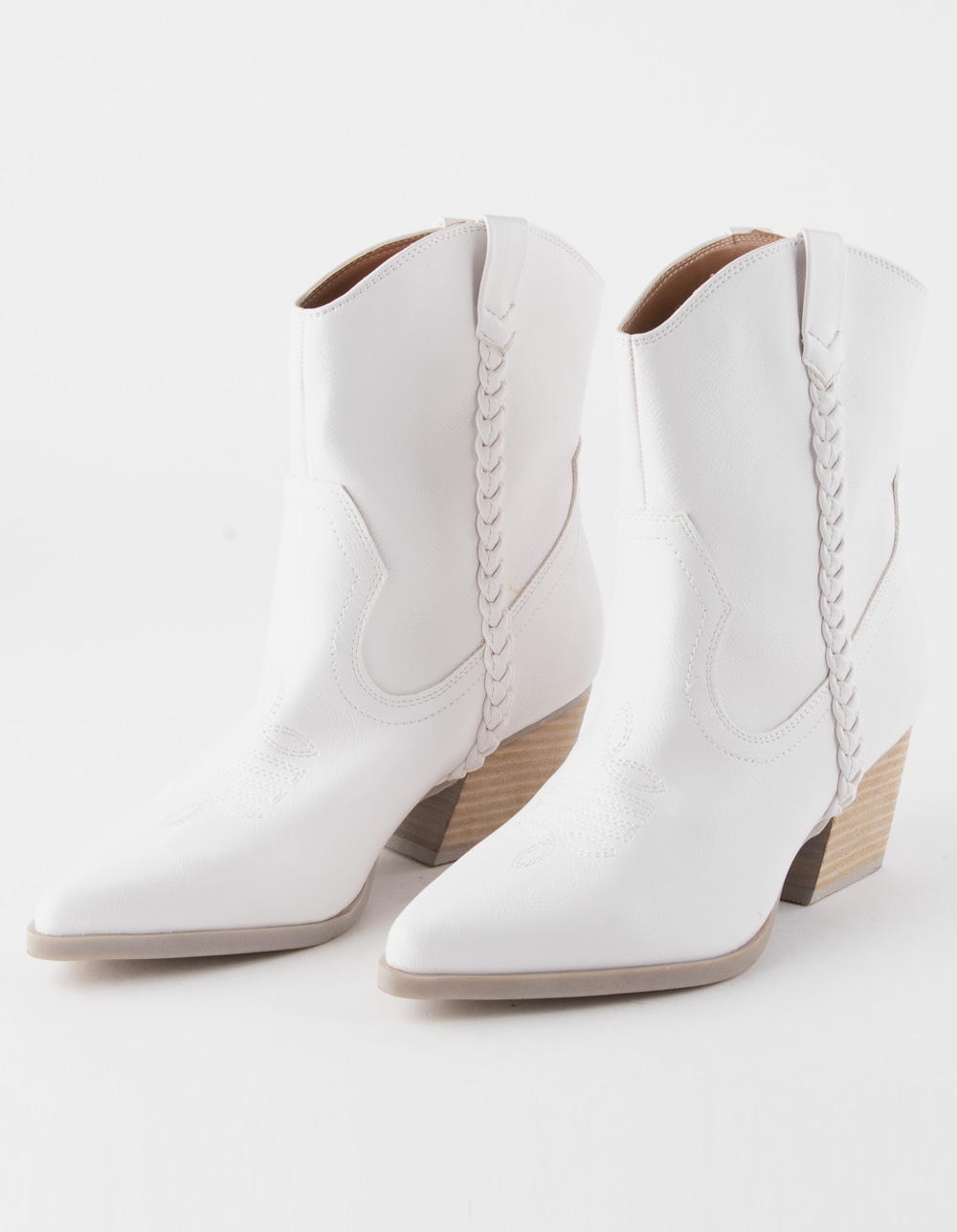 DV by DOLCE VITA Womens Ankle Cowboy Boots - BONE | Tillys