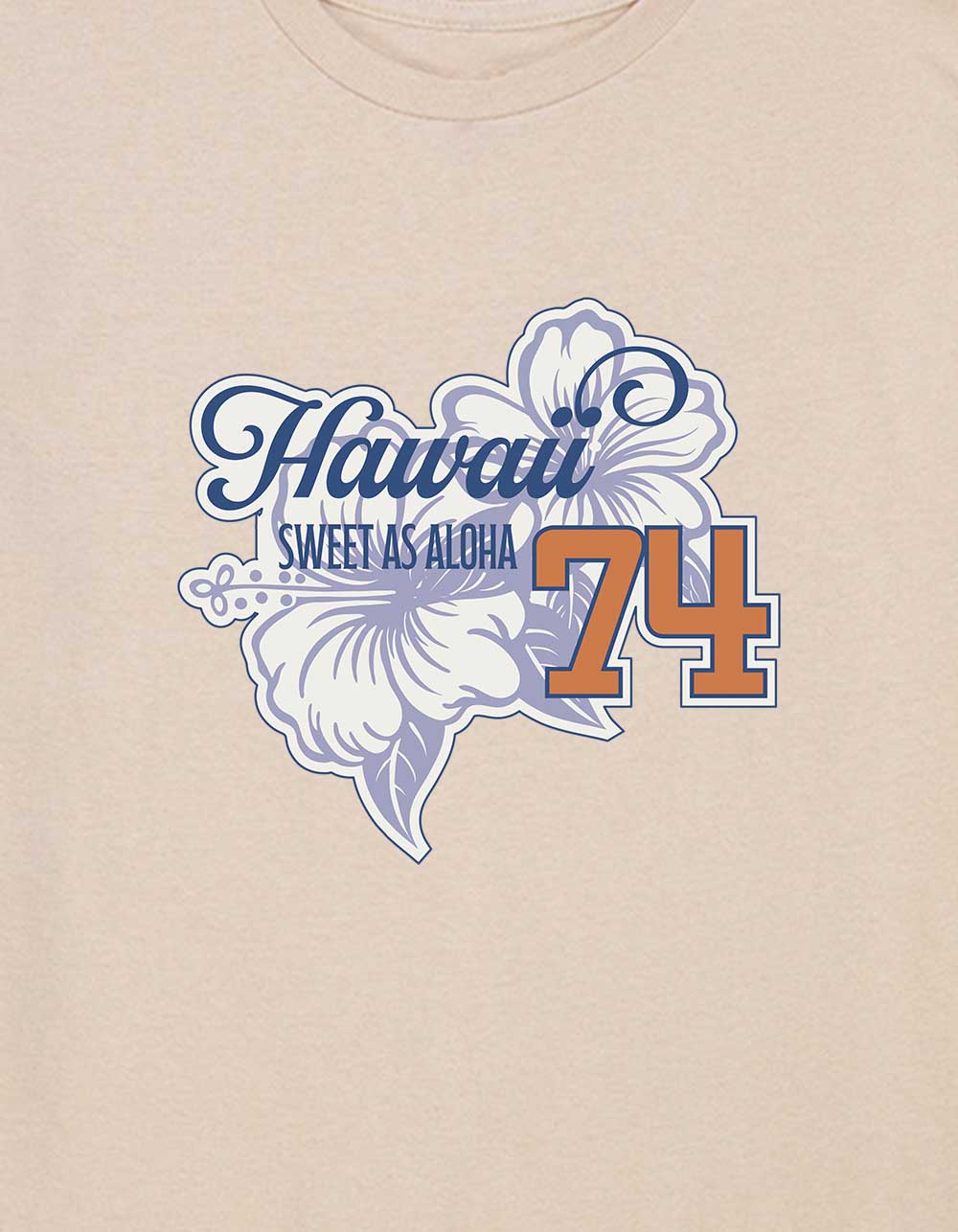 HAWAII Sweet As Aloha Unisex Kids Tee - SAND