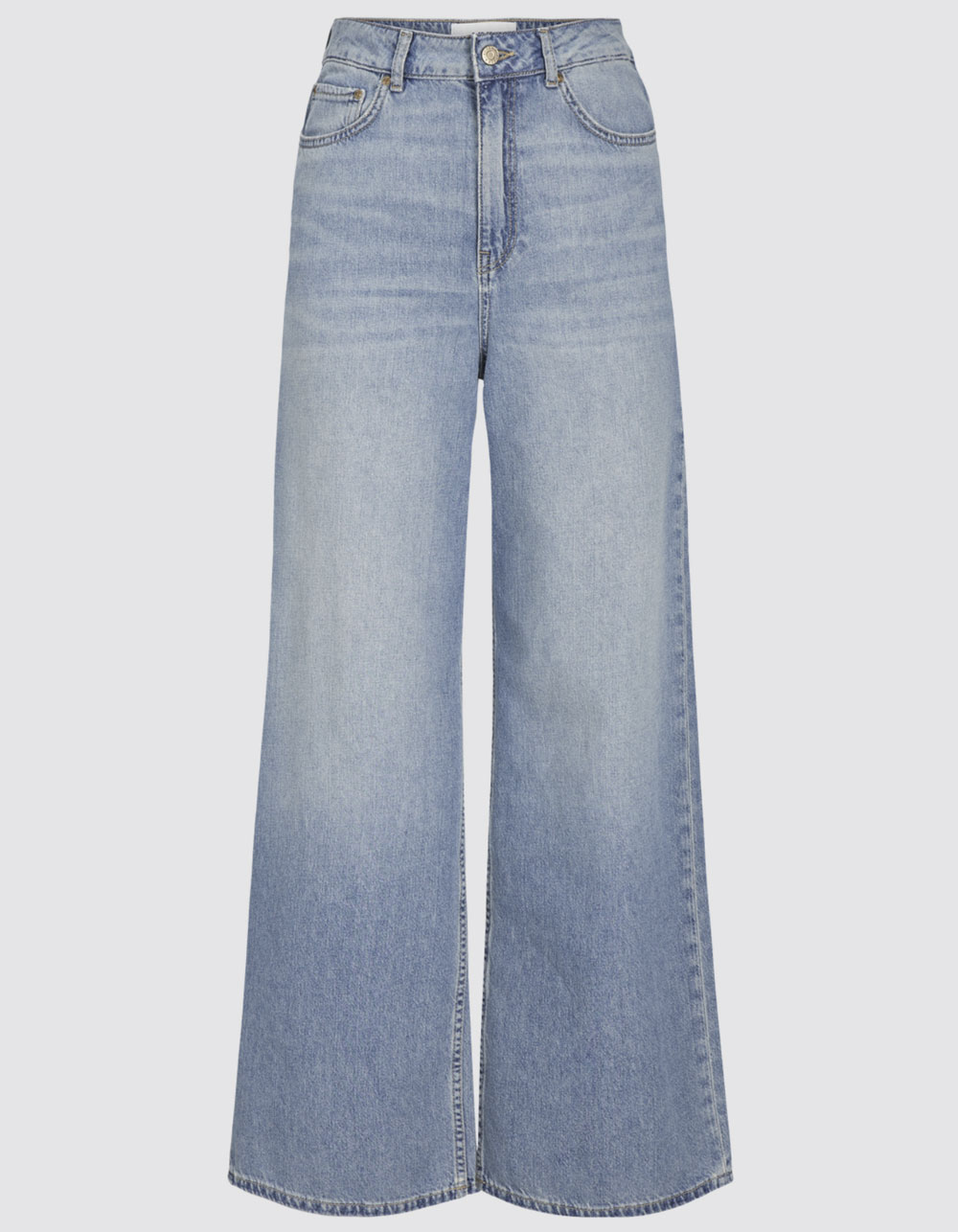 JJXX Tokyo Womens Wide Leg High Rise Jeans - LIGHT WASH