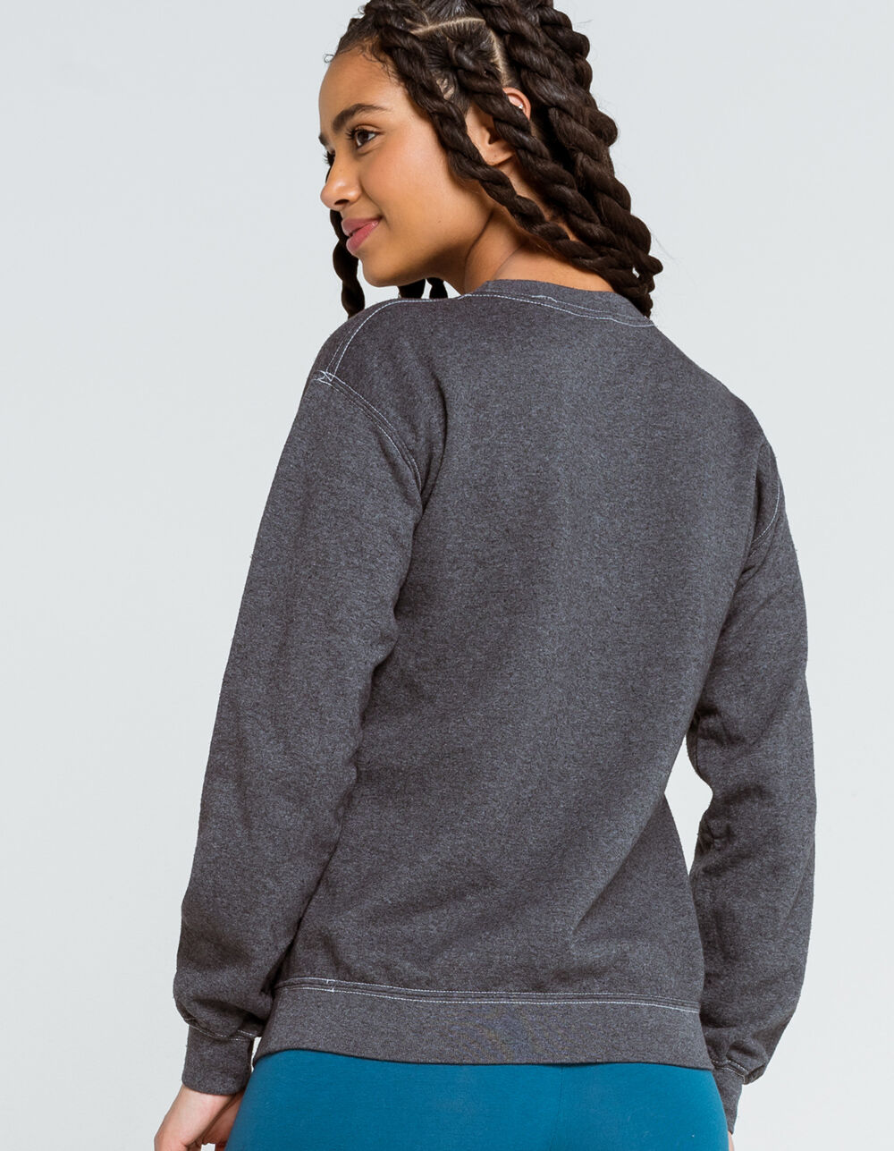 FULL TILT Ski Womens Sweatshirt GRAY Tillys