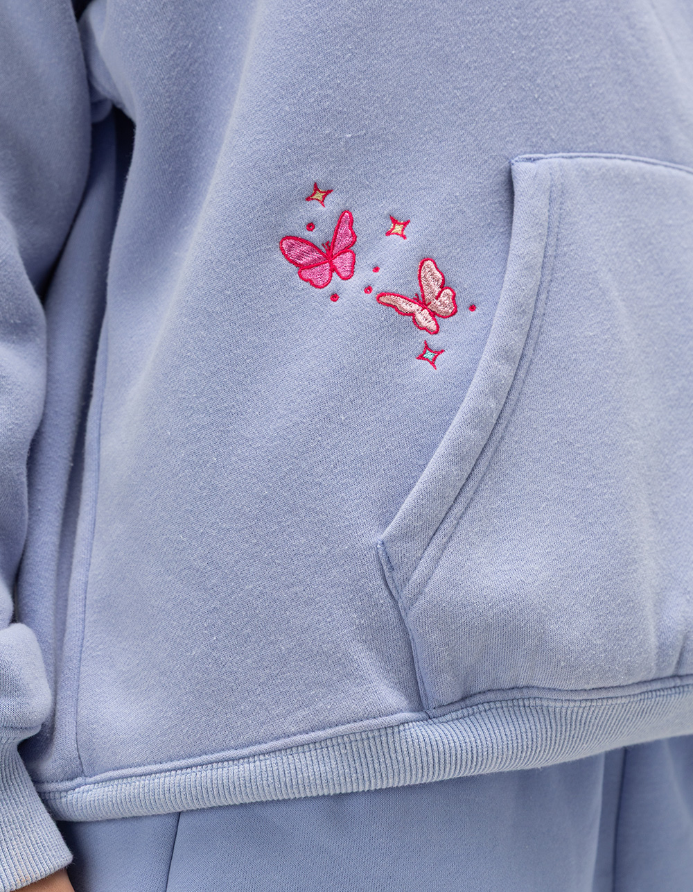 MALIBU SKYYE Meant to Be Womens Hoodie - BLUE