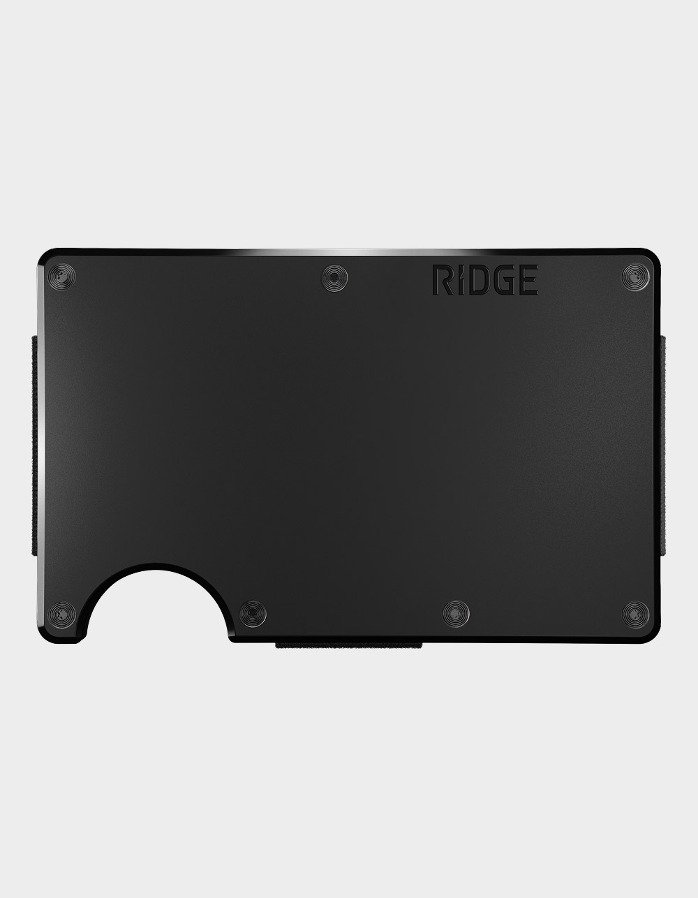 RIDGE WALLETS Royal Black Ridge 2.0 Wallet - BLACK