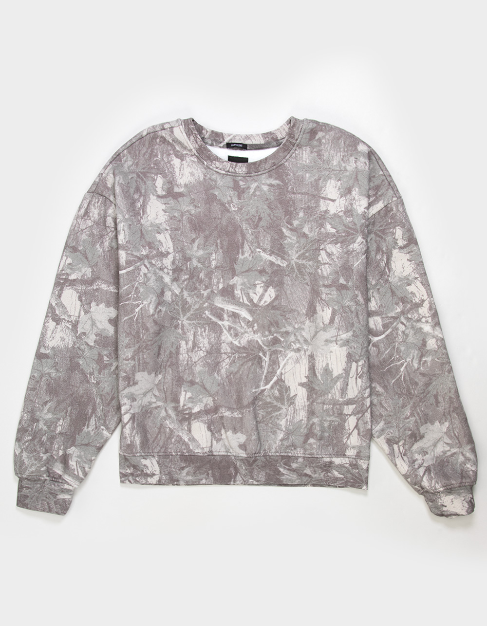 RSQ Mens Oversized Crewneck Sweatshirt - CAMO