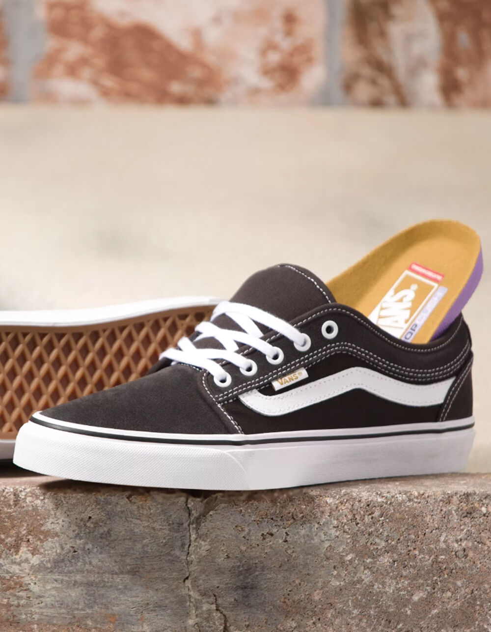 Vans Chukka Shoes Women's Sneakers Black Low Top Skate Сanvas Size