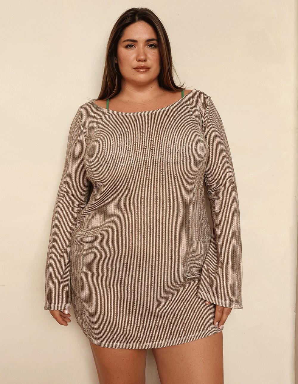 DIPPIN' DAISY'S Brooklyn Dress - BROWN