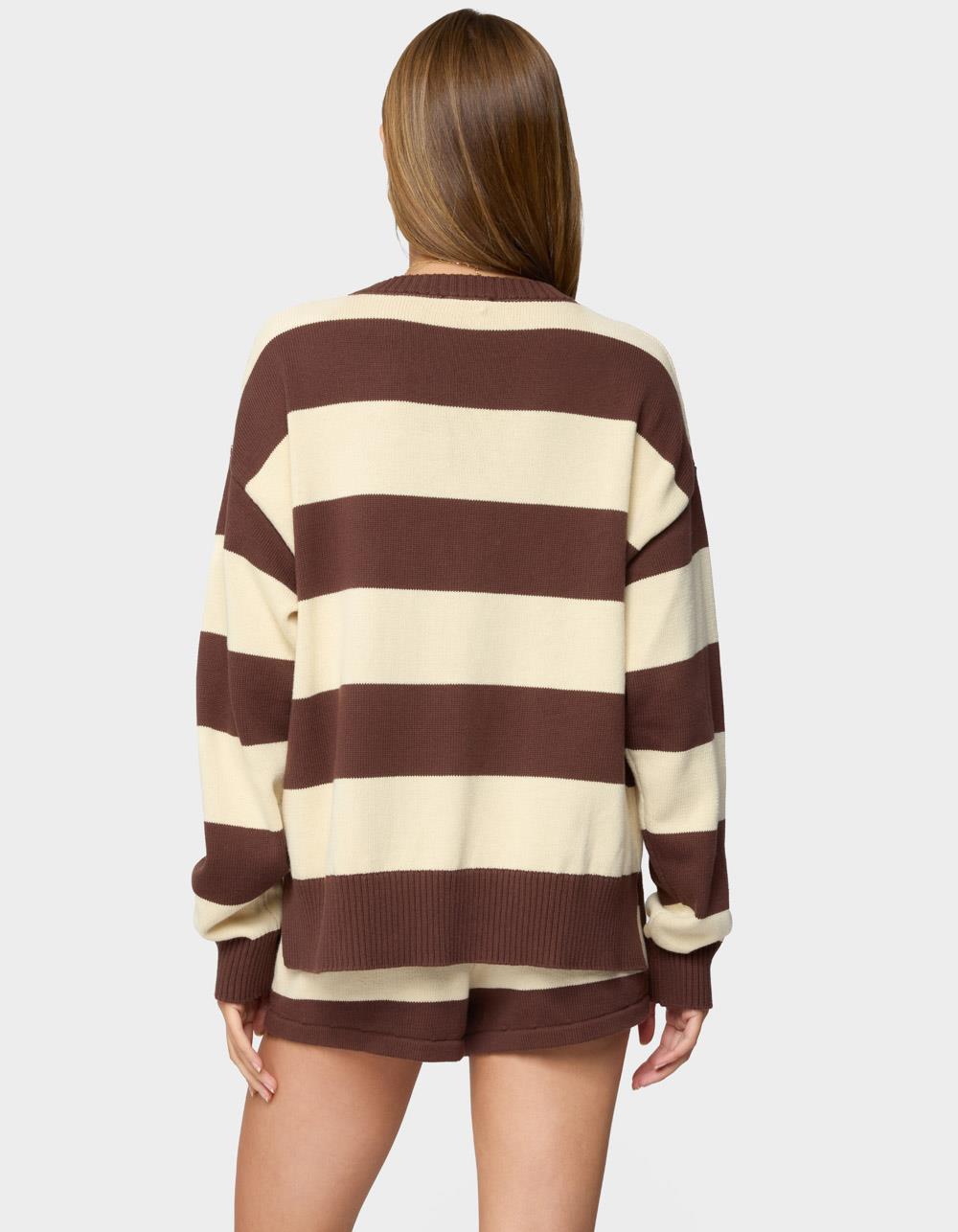 EDIKTED Riley Oversized Striped Sweater