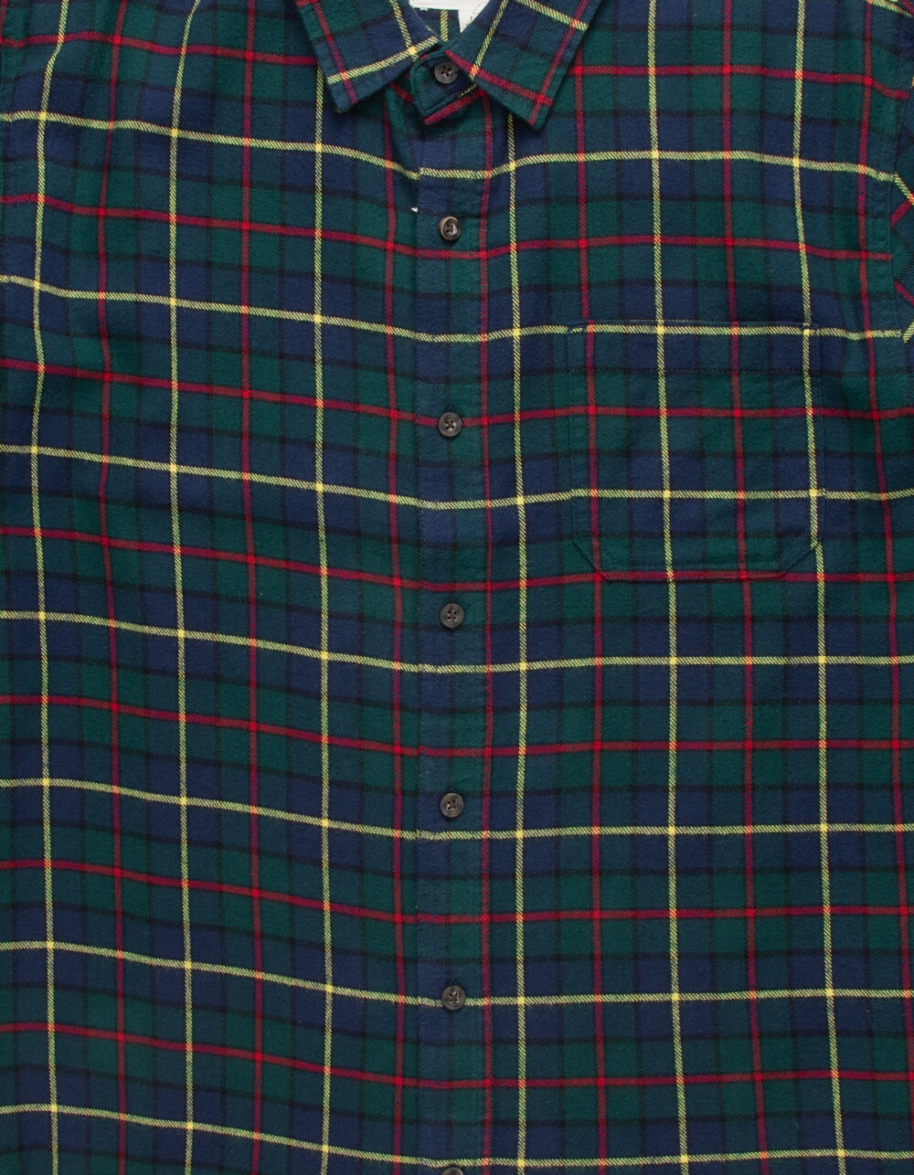 VSTR Carlton Mens Flannel Shirt - NAVY | Tillys