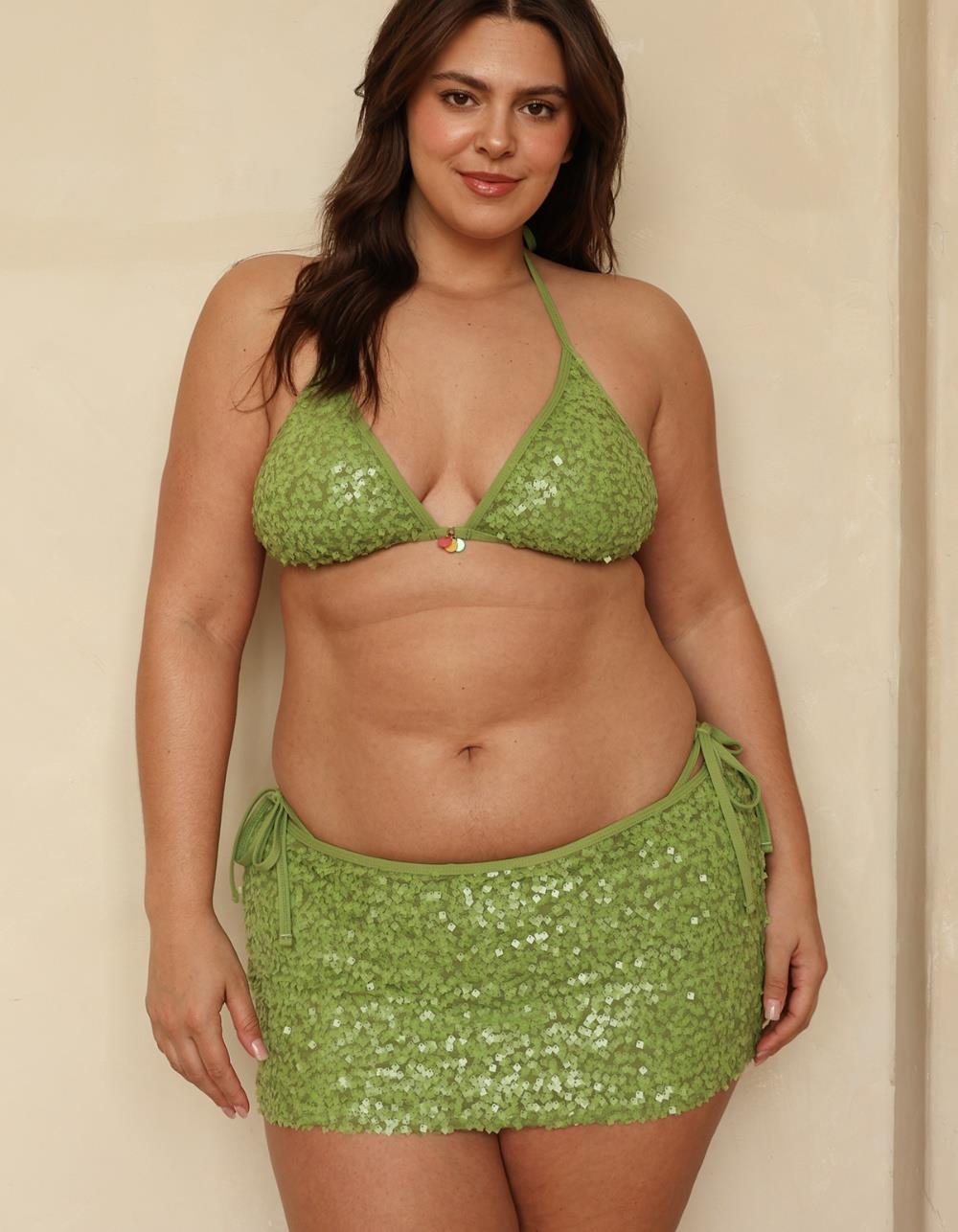 DIPPIN' DAISY'S Headliner Mini Skirt - GREEN