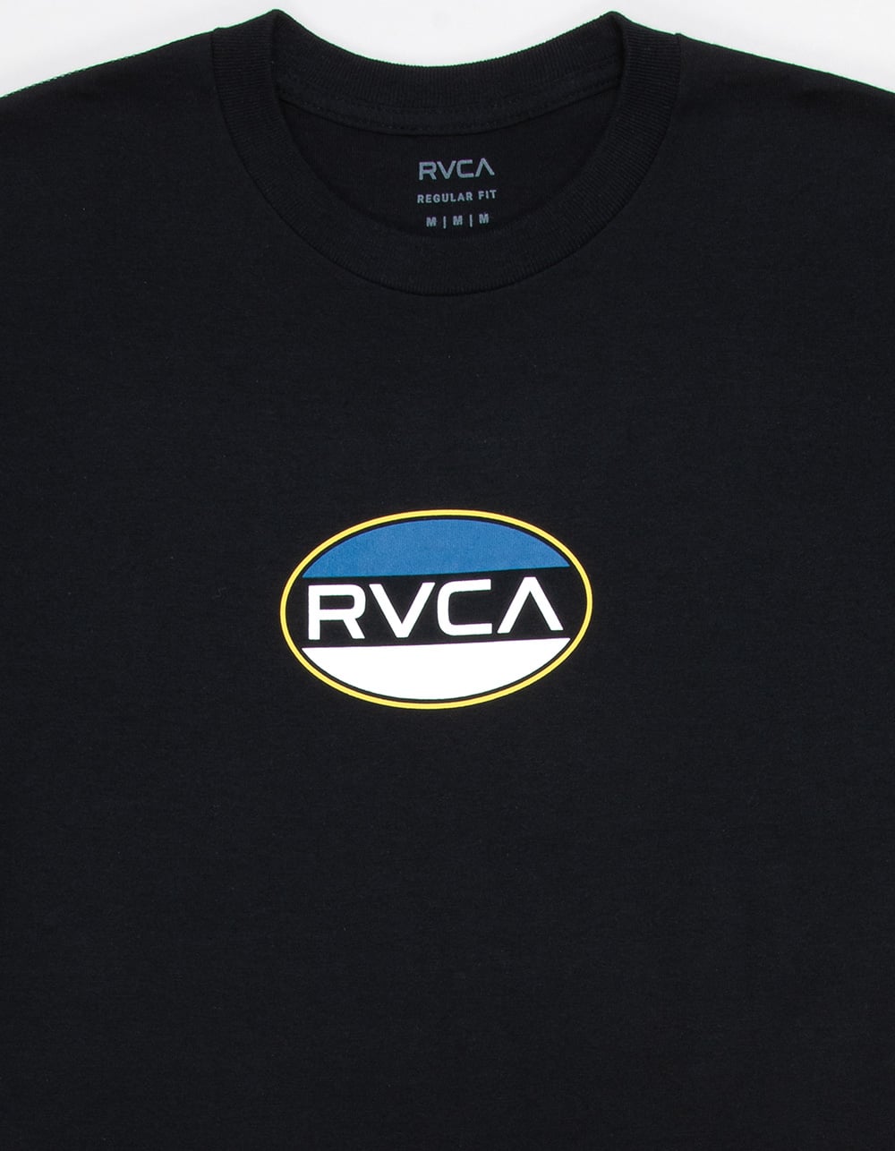 RVCA Oval Mens Tee - BLACK