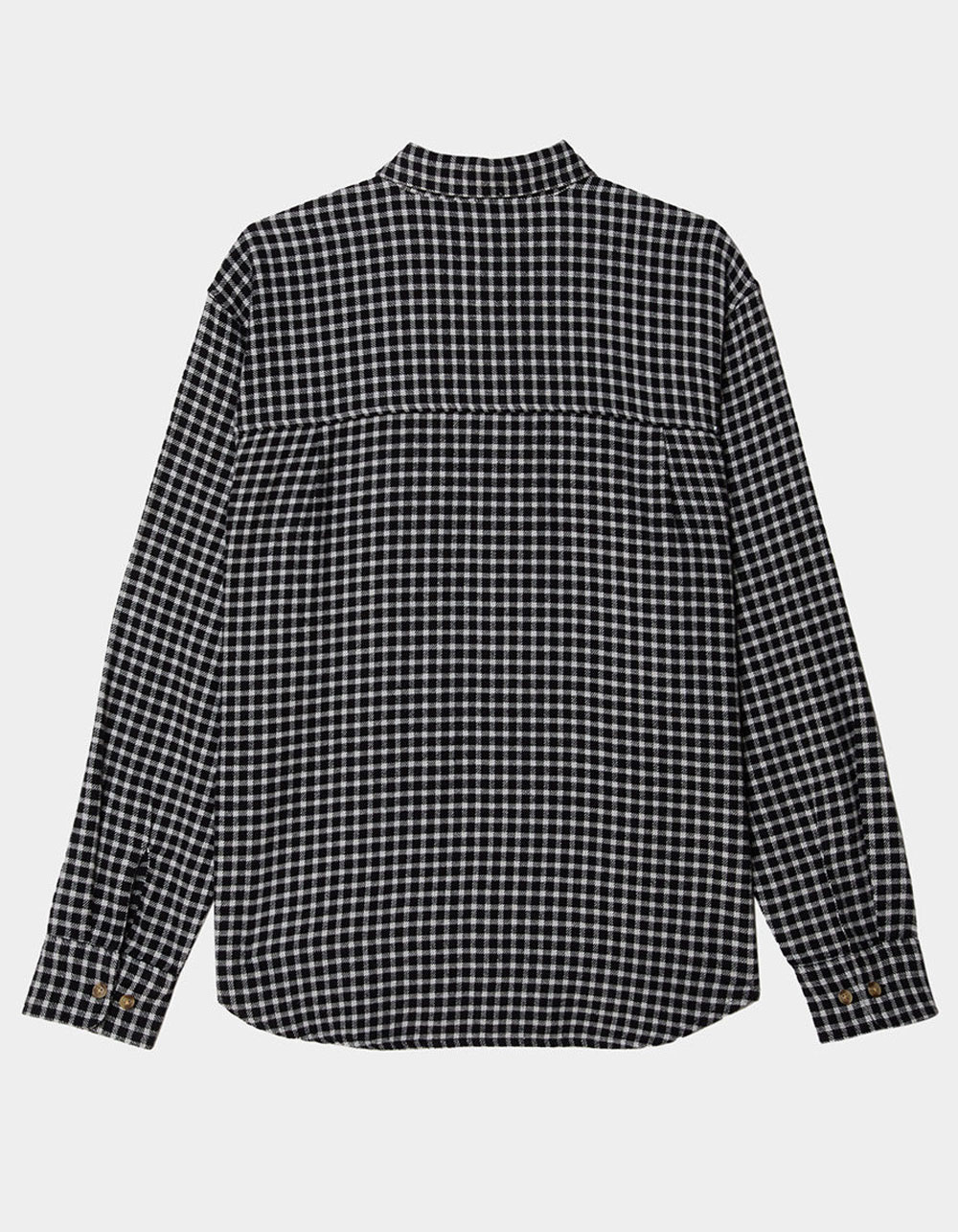 OBEY Bigwig Barry Mens Long Sleeve Button Up Shirt - BLACK COMBO