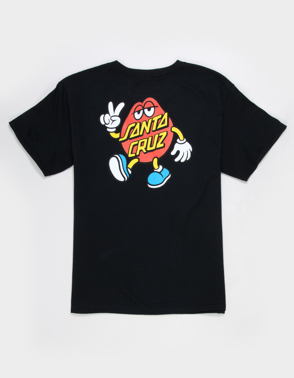 SANTA CRUZ Dot Guy Boys Tee - BLACK