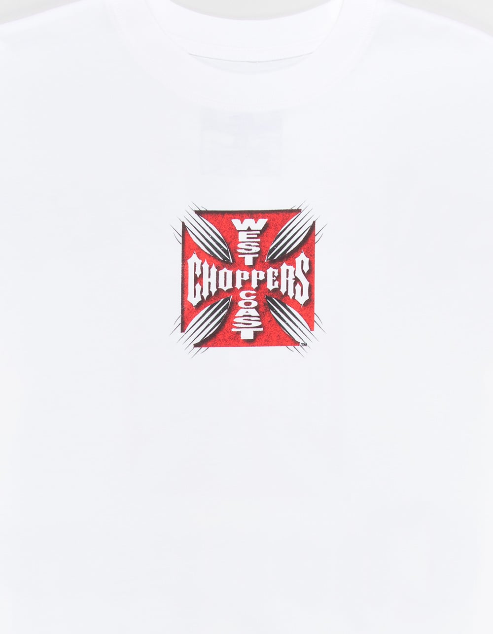 WEST COAST CHOPPERS Eternal Rider Mens Boxy Tee - WHITE
