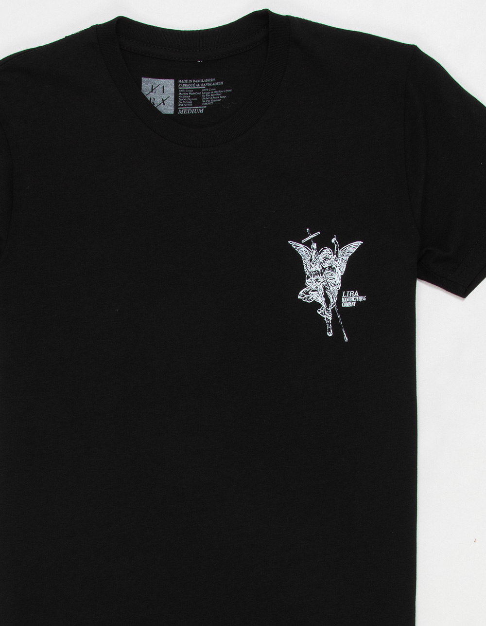 LIRA Angel Boys Tee - BLACK