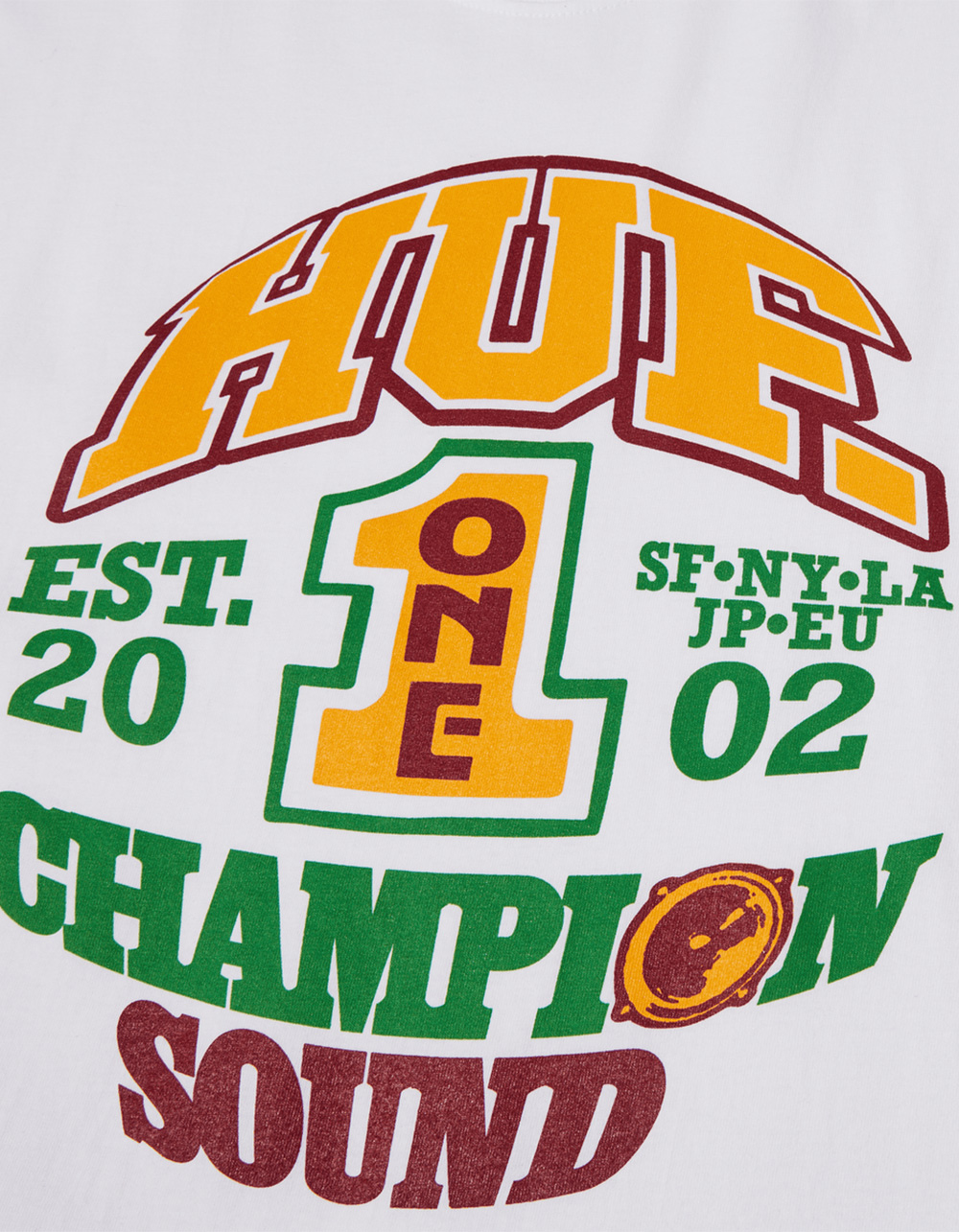 HUF Champion Sound Mens Tee - WHITE