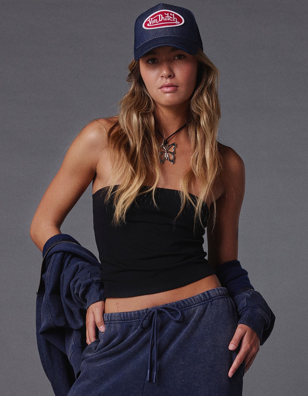 TILLYS Womens Tube Top - BLACK