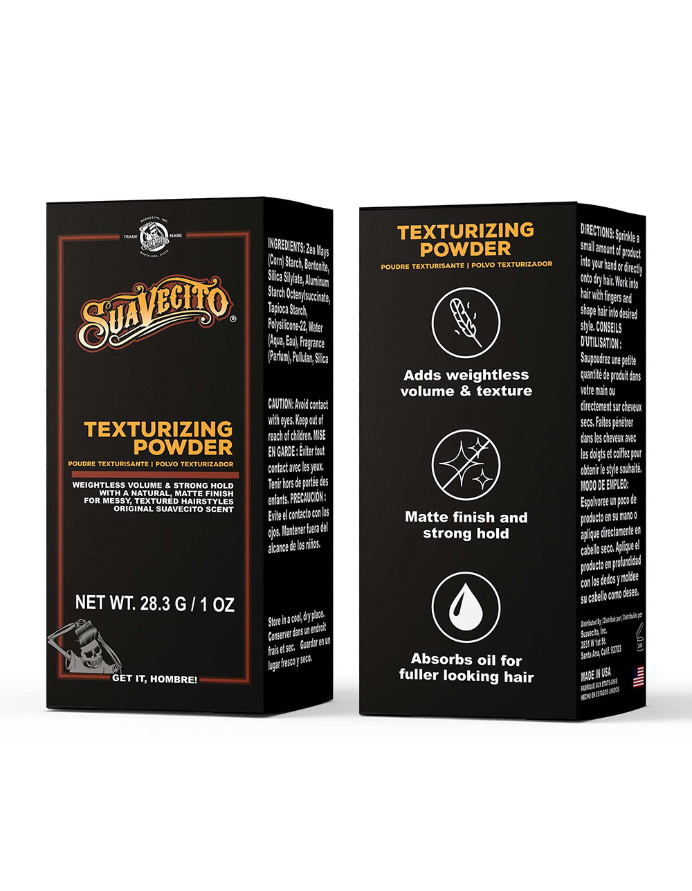 SUAVECITO Texturizing Powder - BLACK