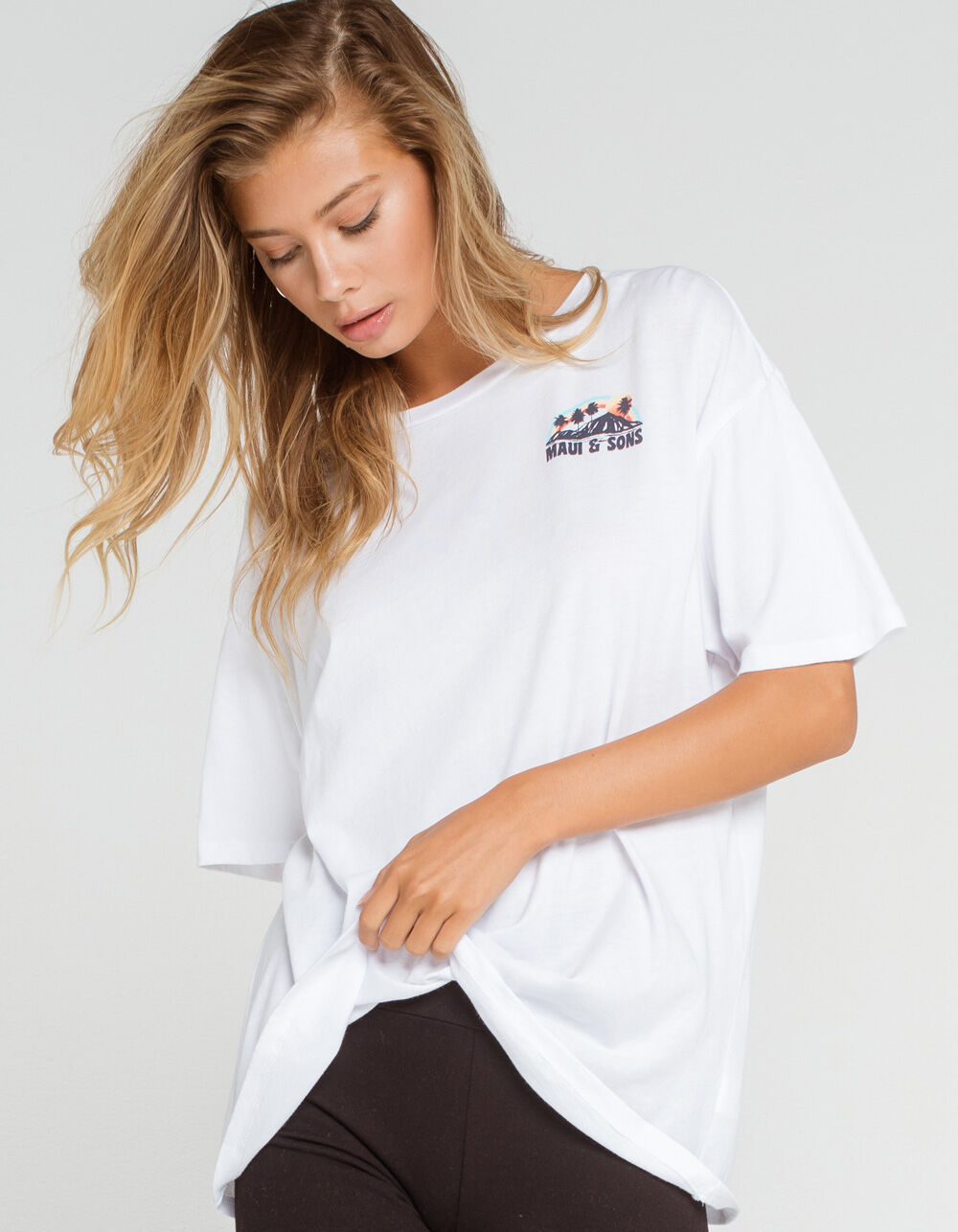 MAUI AND SONS Vintage Womens Tee - WHITE | Tillys