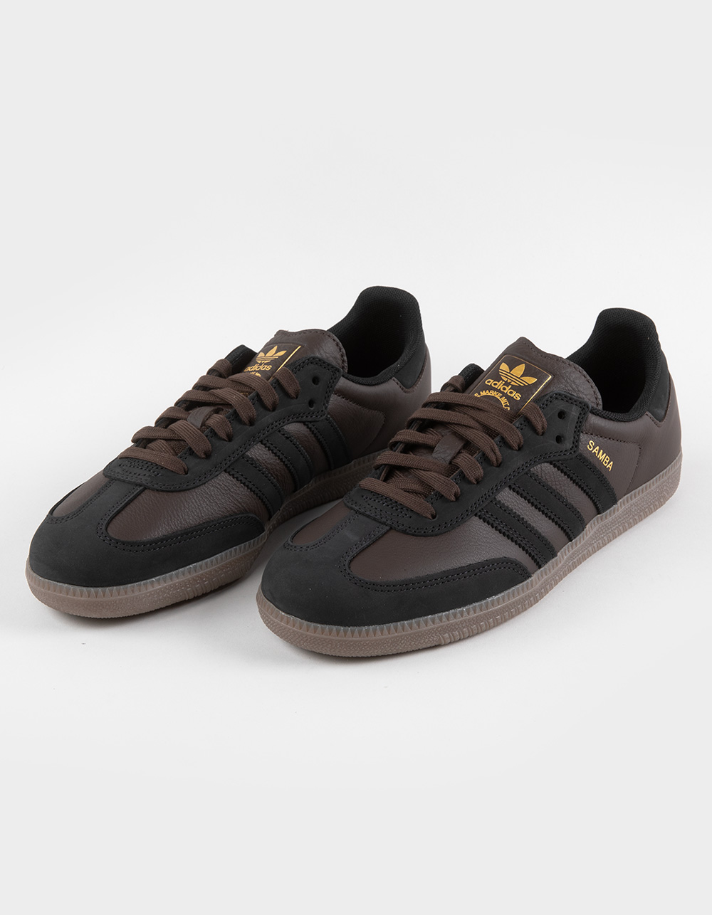 ADIDAS Samba ADV Shoes - DARK BROWN