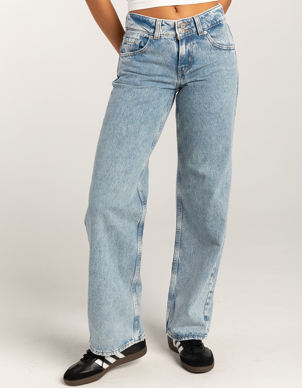 LEVI'S Superlow Loose Womens Jeans - Not The Mood VINTAGE