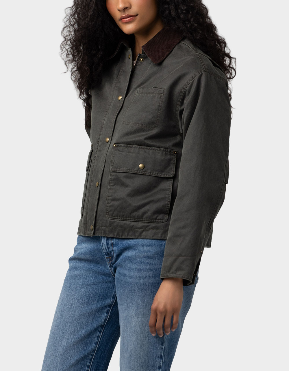 BLANK NYC Saddle Up Womens Jacket - BROWN
