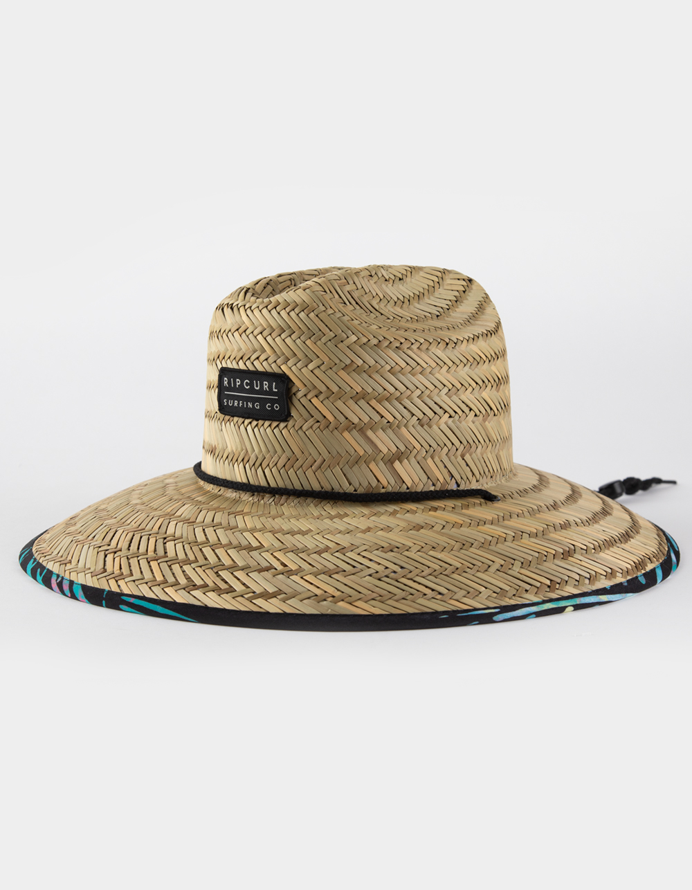 Mens Straw Lifeguard Hat - BLKCO 