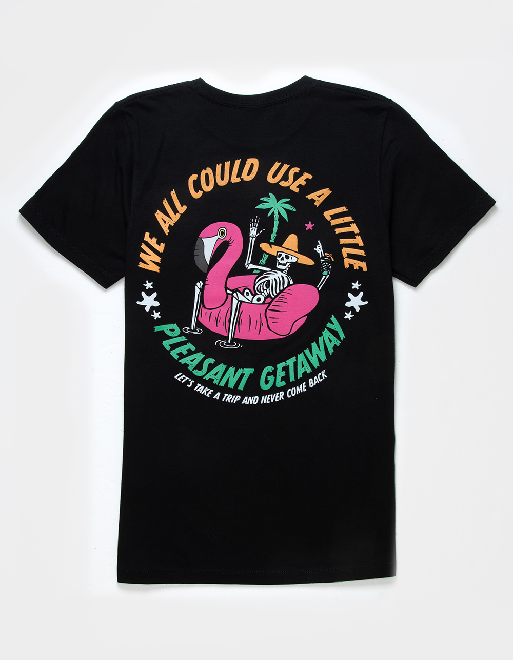 PLEASANT GETAWAY Take A Trip Boys Tee - BLACK