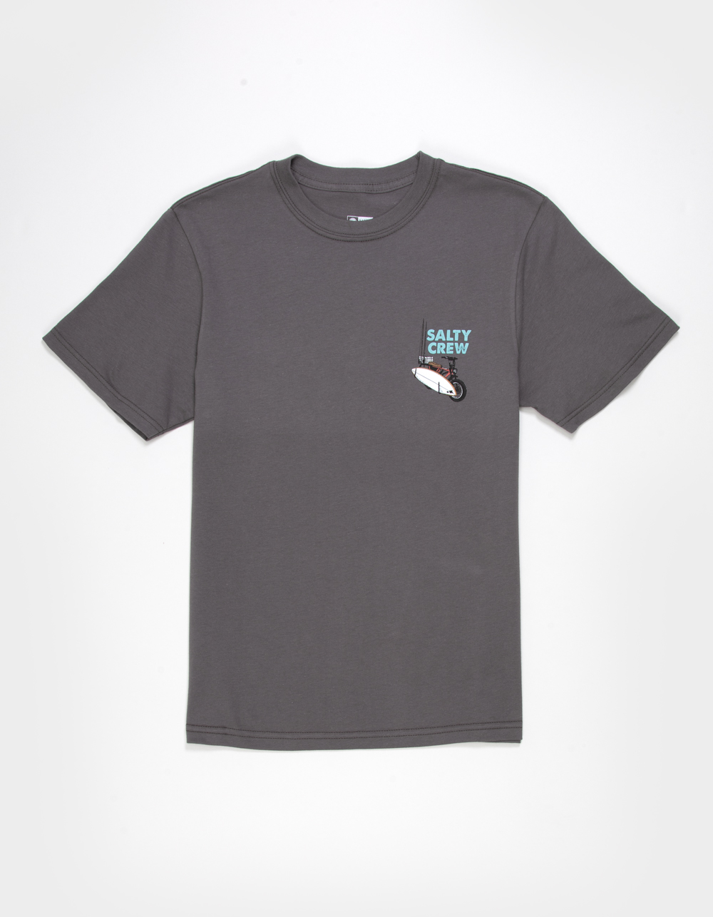 SALTY CREW Beach Cruiser Boys Tee - CHARCOAL
