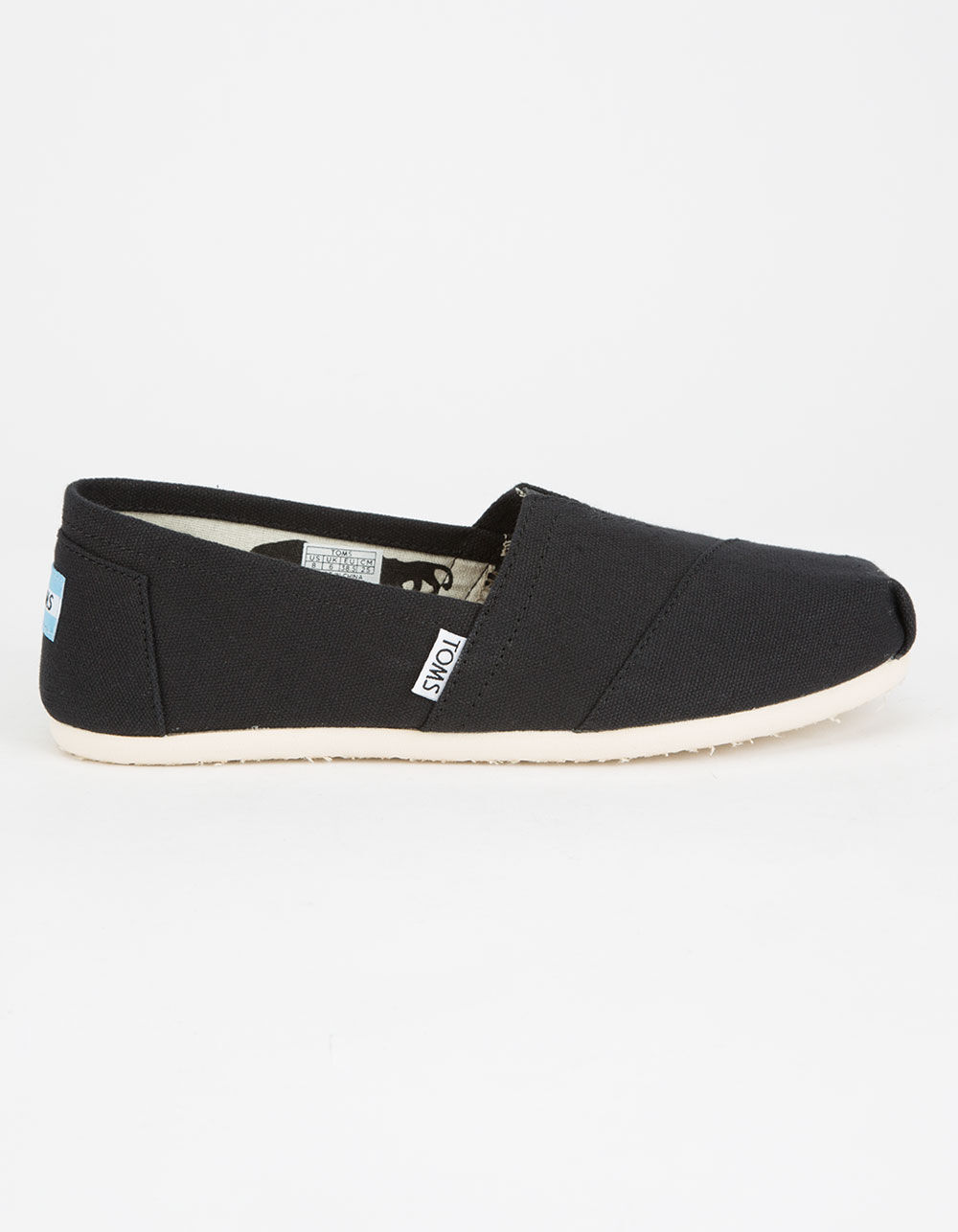 TOMS Womens Canvas Classic Slip-Ons image number 0