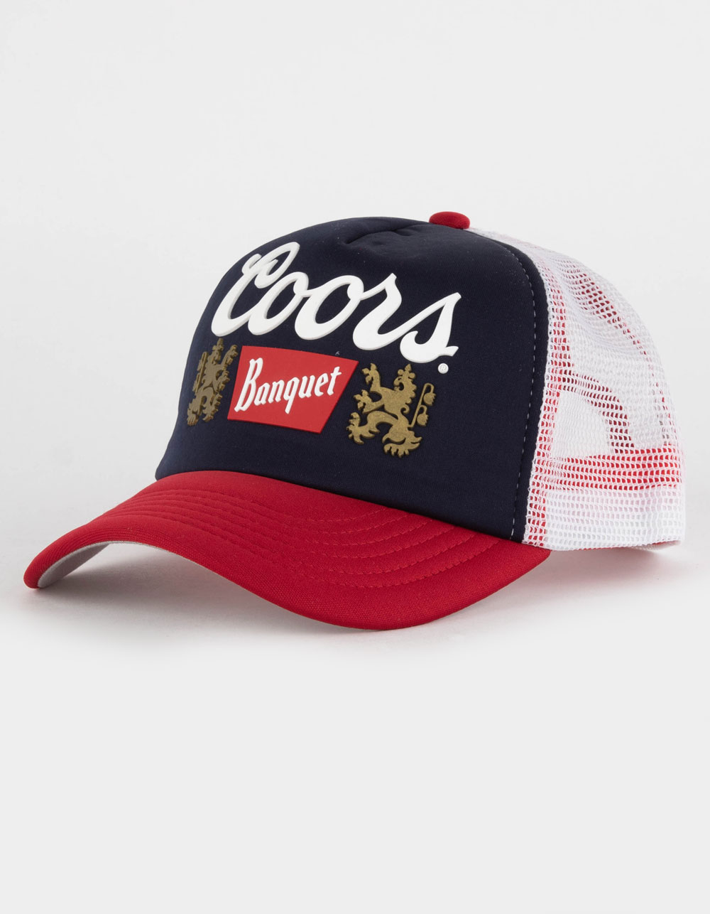 COORS Banquet Mens Trucker Hat - RED COMBO | Tillys