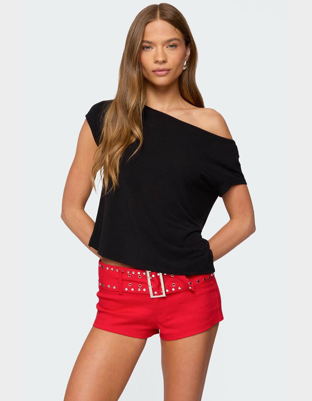 EDIKTED Anabella Off Shoulder Top