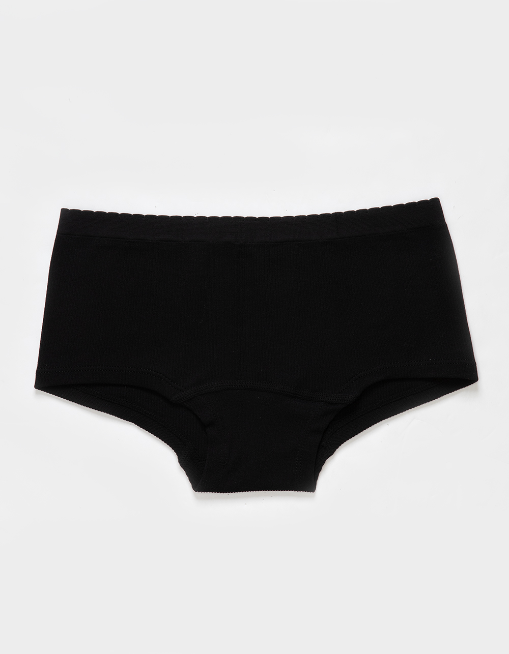 FULL TILT Seamless Boyshort Panties - BLACK