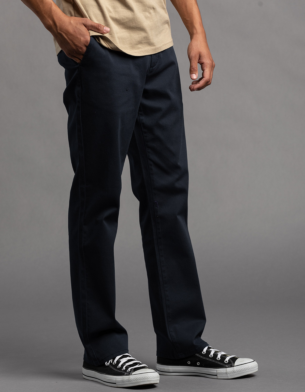 RSQ Mens Straight Chino Pants - MIDNIGHT BLUE