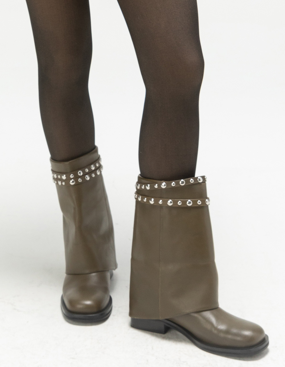 FULL TILT Fleece Lined Womens Tights - BLACK